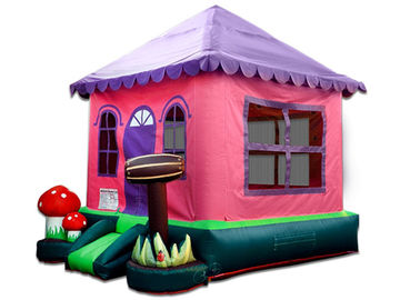 CE Commercial Small / Mini Pink Inflatable Bouncer Rental For Party Event