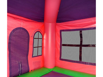 CE Commercial Small / Mini Pink Inflatable Bouncer Rental For Party Event