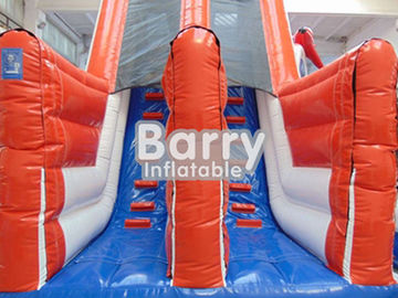 Adults Giant Inflatable Blow Up Obstacle Course Games 30 X 8 X 7m 0.9mm PVC