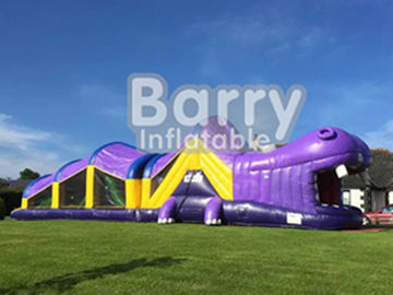 PVC Material Multi-Function Animal Themed Obstacle Course Games For Kids / Adults