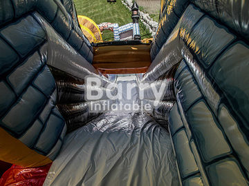 Commercial Kingdom Pirates Slide Inflatable Blow Up Obstacle Course With Bouncer