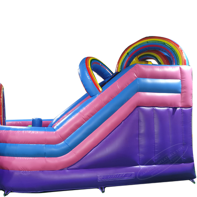 Tarpaulin Commercial Unicorn Bouncing Castle Kids Bounce House Rentals