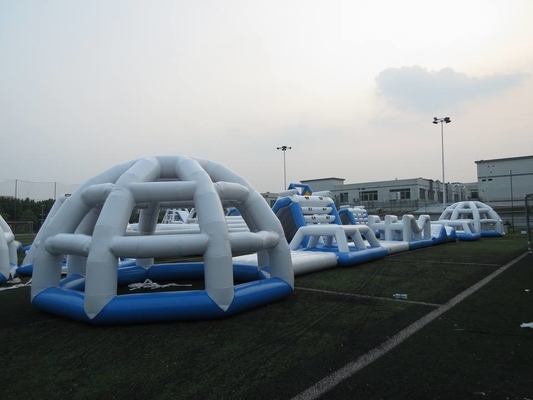 OEM 0.9mm PVC Inflatable Water Park Games Floating Aqua Park