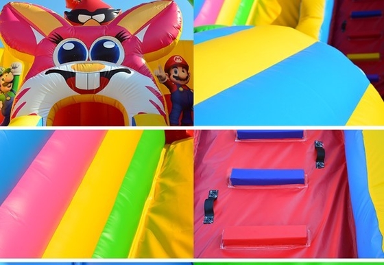 Cartoon Theme Large Inflatable Bouncy Castle Birthday Party Bounce House