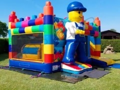 Amusement Park Bounce House Games Block Party Inflatable Combo