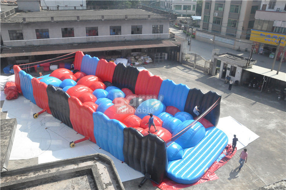 Funny Large Inflatable Jump Around Obstacle Course 5k For Team Events Jumping Castle Inflate Combo