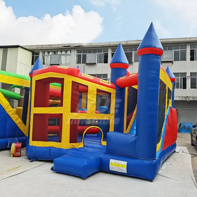 Commercial Grade Inflatable Castle Children'S Bounce House Phthalate Free