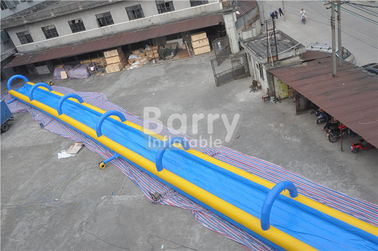 1000ft Inflatable  0.55mm PVC Tarpaulin Inflatable Water Slide For Adult