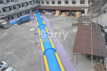 1000ft Inflatable  0.55mm PVC Tarpaulin Inflatable Water Slide For Adult