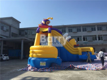 CE Certificate Inflatable Water Park , Inflatable Pool With Piranha Slide with Pool