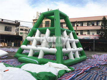 4.8m High Inflatable Water Toys Inflatable Water Jumping Tower With Water Slide