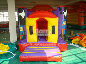 Customized Size Home Inflatable Bouncy Castle 0.55mm PVC Tarpaulin Double Stitching