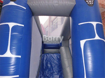 0.55mm PVC Castle Bounce House / Jumpy Houses With Slide CE Certification