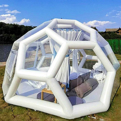 7 Working Days Production Time Inflatable Tent Bubble House Balloons With CE/UL Blower And Repair Material