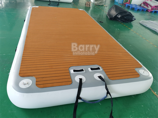 Floating Jetski Docks Yacht Pontoon Inflatable Platform Inflatable Yacht Dock For Water