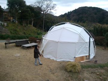 Outdoor Inflatable Bubble Tent For Event , Camping With PVC Tarpaulin Material