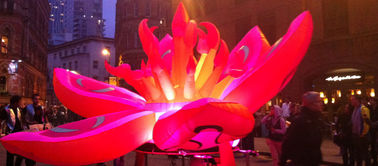 Beautiful Customized Inflatable Lighting Decoration Led Inflatable Flower