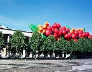 Artificial Inflatable Advertising Products , Inflatable Flowers For Wedding Decorations