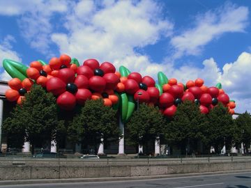 Artificial Inflatable Advertising Products , Inflatable Flowers For Wedding Decorations