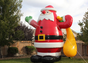 Custom Made Inflatable Advertising Products Inflatable Christmas Santa For Festival