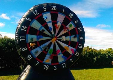 Kids And Adults Giant Inflatable Golf Dart Boards With  Balls For Parks , Squares , Gardens