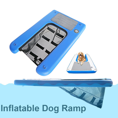 Help Dog Getting Out Of Water DWF PVC Tarpaulin Dog Ladder Dog Water Ramp Inflatable For  For Pet Swimming