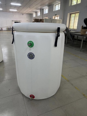 Customized Size Water Chiller Ice Bath Drop Stitch Ice Barrel Bath Inflatable Ice Bath Tub