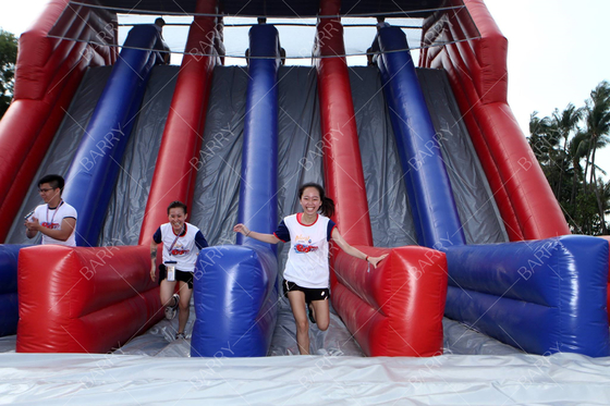 Commercial Singapore Case Large Event Inflatable 5km Giant Inflatable Obstacle Course Bouncy Castle 5k Activities