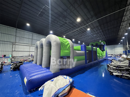 Giant Commercial Event Bounce House 5k Blow Up Obstacle Course Sport Games For Kids And Adults Challenge