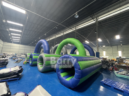 Giant Commercial Event Bounce House 5k Blow Up Obstacle Course Sport Games For Kids And Adults Challenge