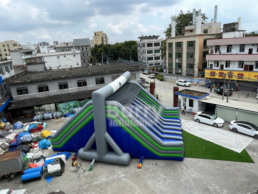 Commercial Grade Insane Inflatable 5k Inflatable Obstacle Course Extreme Game Start Line For Team Building Event