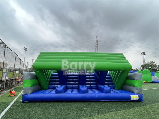 Crazy And Exciting Sport Game Outdoor Adult Run Inflatable 5k Course Sling Shot For Commercial Grade Big Event Use