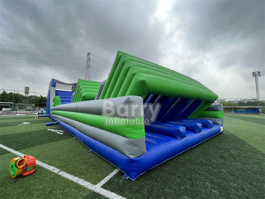 Crazy And Exciting Sport Game Outdoor Adult Run Inflatable 5k Course Sling Shot For Commercial Grade Big Event Use