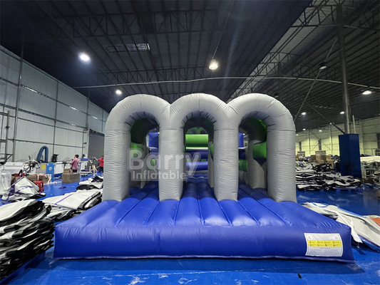 Adult Sport Games Customized Logo Inflatable Obstacle Course Combo Inflatable 5k With Durable PVC Available OEM/ODM