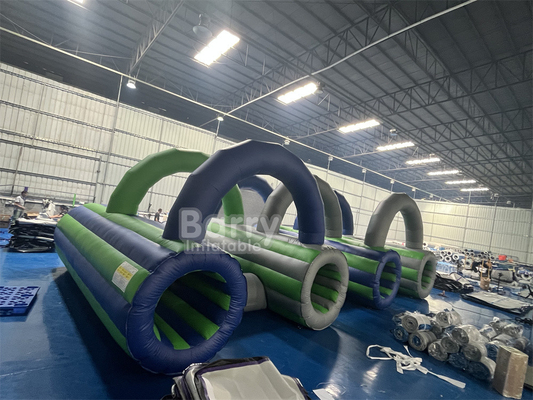 Commercial Inflatable Obstacle Course Tunnel Game For Inflatable 5k Race