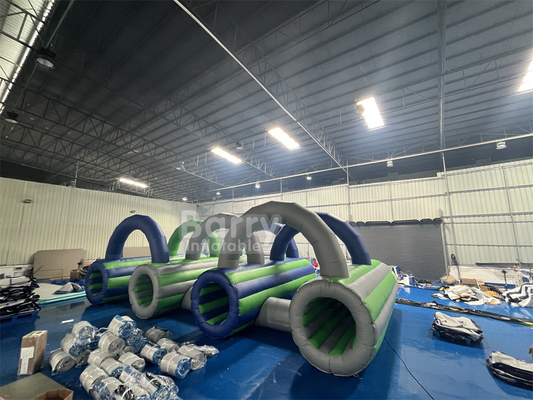 Commercial Inflatable Obstacle Course Tunnel Game For Inflatable 5k Race
