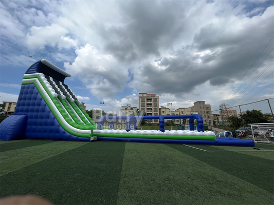 Commercial Grade Custom Made 30x9x13m Wave Giant Inflatable Water Slide For Kids Adults Hot In 5km Inflatable Run