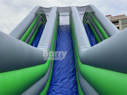Kids Adults Obstacles Course Sports Theme Game Insane 5k Destination Inflatable Fun Finish Line 33m Giant Water Slide