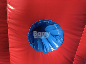 Event Red Giant Outdoor Inflatable 5K Obstacle Course Climbing Run , Inflatable 5K Obstacle