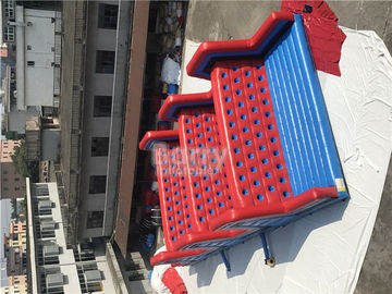 Event Red Giant Outdoor Inflatable 5K Obstacle Course Climbing Run , Inflatable 5K Obstacle