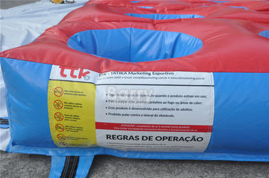 Inflatable Obstacle Race , Inflatables 5k Obstacle Mattress Run Size 20x10x1.2M