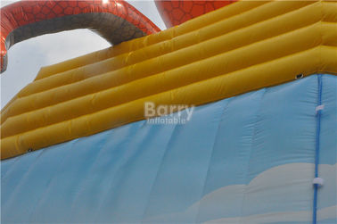 Customized Swimming Pool Octopus Water Slide , Giant Water Slide For Swimming Pool