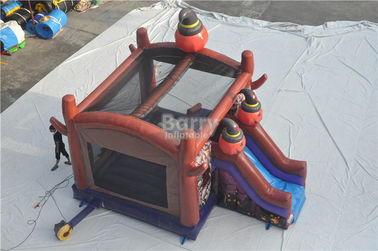 Custom Made Commercial Kids Inflatable Halloween Bounce House For Party , Event