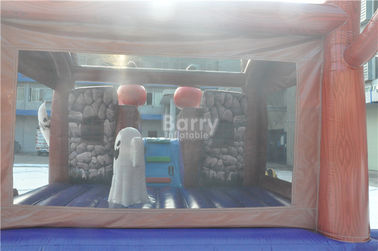 Custom Made Commercial Kids Inflatable Halloween Bounce House For Party , Event