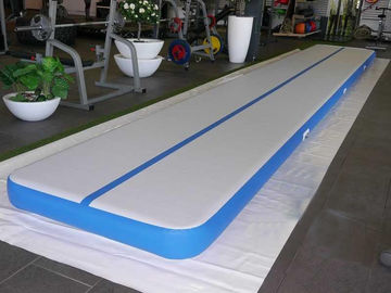Customized Air Track Gymnastics Mat , Inflatable Air Tumble Track With Repair Kit