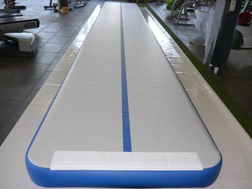 Customized Air Track Gymnastics Mat , Inflatable Air Tumble Track With Repair Kit