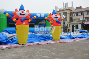 2.6H M Clown Customize Inflatable Advertising Products , Usb Mini Inflatable Air Dancer