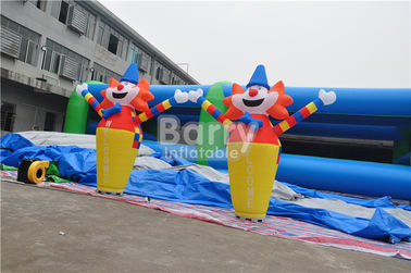 2.6H M Clown Customize Inflatable Advertising Products , Usb Mini Inflatable Air Dancer