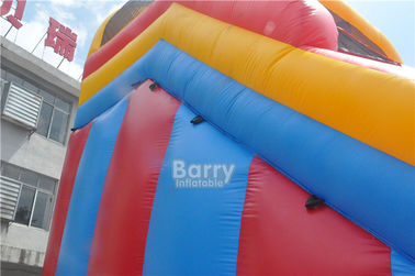 ALI Commercial Inflatable Slide , double lane event inflatable dry slide for kids party