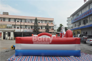 Custom Inflatable Toddler Playground , Special Inflatable Fun City Boxing Bull Theme